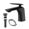 Single Hole Bathroom Sink Faucet with Pop Up Drain