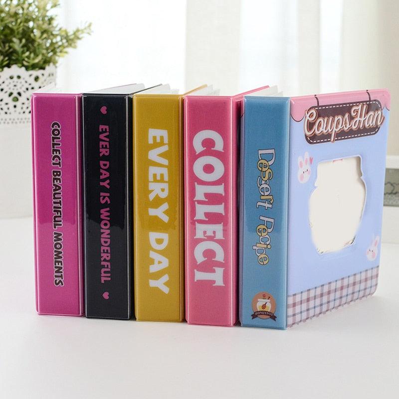 64 Pockets 3 Inches Photo Album Card Holder Receipt Storage Hollow Love Heart Photo Holder Business Card Bag Kpop Photocard Holder Book Polaroid Book Album Gifts For Valentines Day