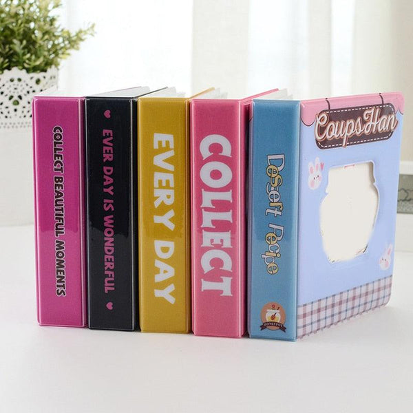 64 Pockets 3 Inches Photo Album Card Holder Receipt Storage Hollow Love Heart Photo Holder Business Card Bag Kpop Photocard Holder Book Polaroid Book Album Gifts For Valentines Day