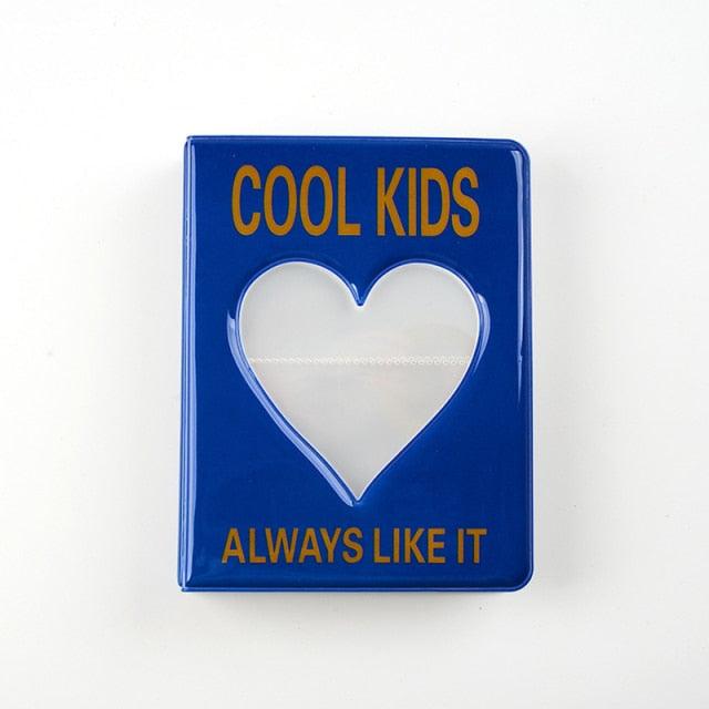 64 Pockets 3 Inches Photo Album Card Holder Receipt Storage Hollow Love Heart Photo Holder Business Card Bag Kpop Photocard Holder Book Polaroid Book Album Gifts For Valentines Day