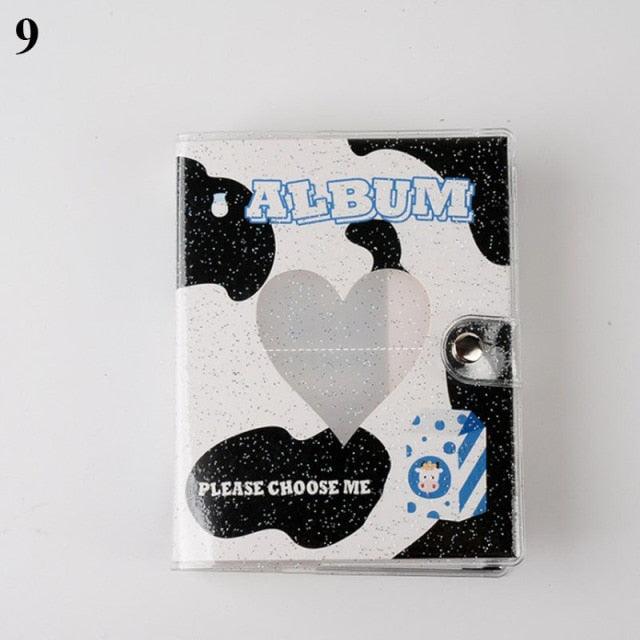 64 Pockets 3 Inches Photo Album Card Holder Receipt Storage Hollow Love Heart Photo Holder Business Card Bag Kpop Photocard Holder Book Polaroid Book Album Gifts For Valentines Day