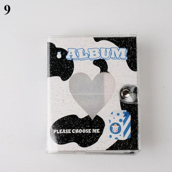 64 Pockets 3 Inches Photo Album Card Holder Receipt Storage Hollow Love Heart Photo Holder Business Card Bag Kpop Photocard Holder Book Polaroid Book Album Gifts For Valentines Day