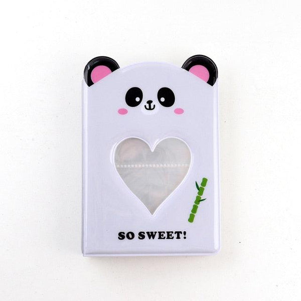 64 Pockets 3 Inches Photo Album Card Holder Receipt Storage Hollow Love Heart Photo Holder Business Card Bag Kpop Photocard Holder Book Polaroid Book Album Gifts For Valentines Day