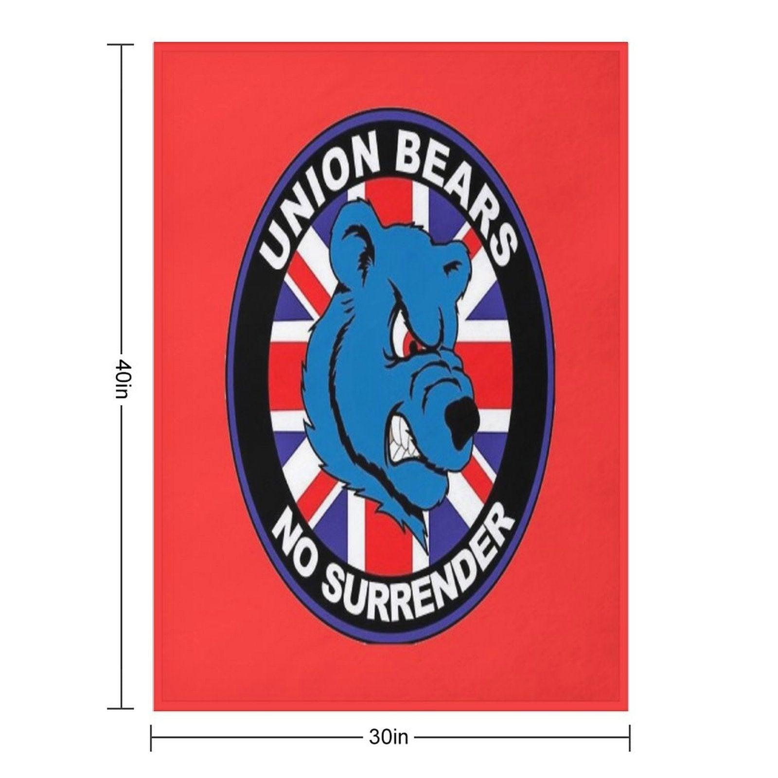 Union Bears Rangers Throw Blanket