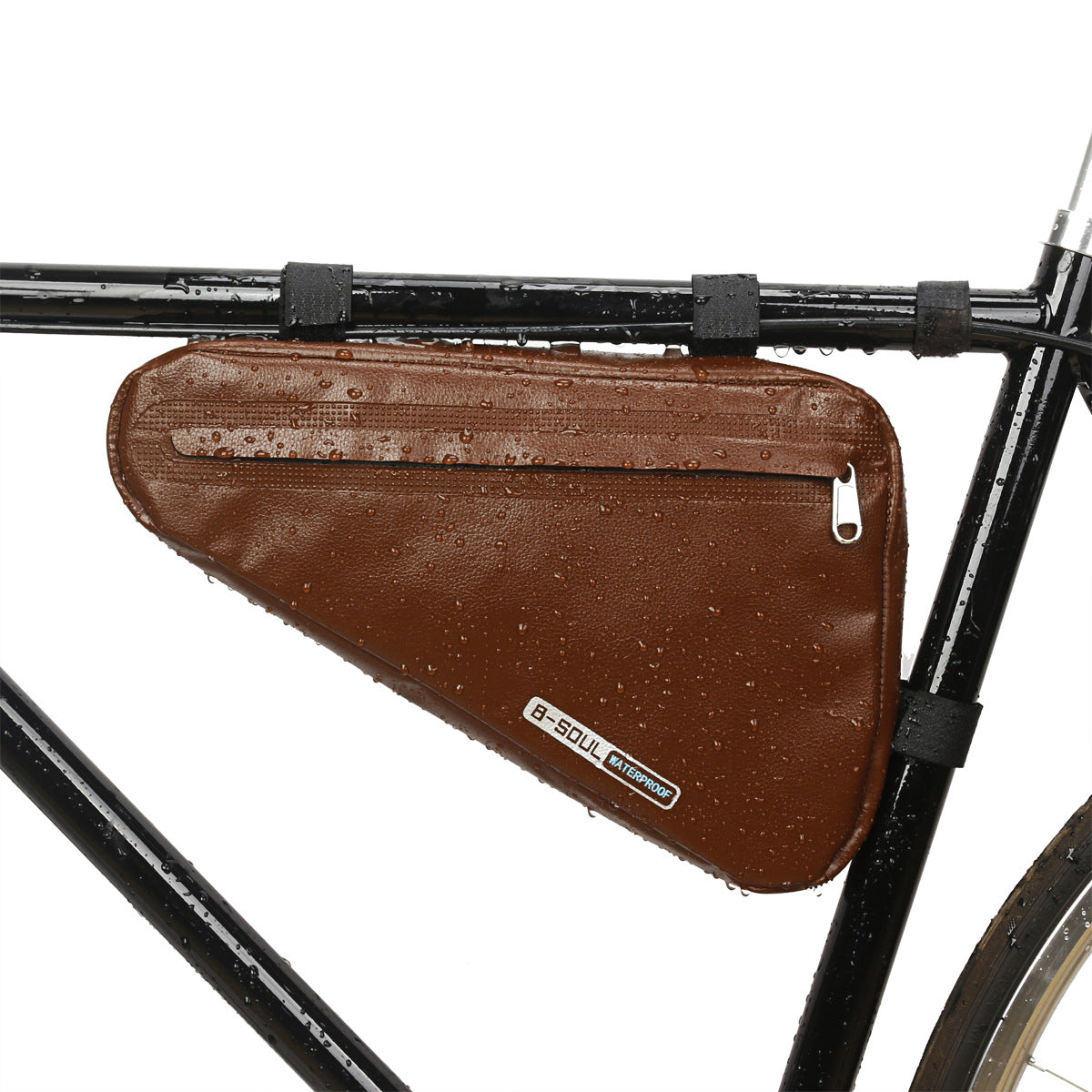 B-SOUL Bicycle Bag Large Capacity Triangle Bag Front Beam Bag Waterproof Upper Tube Saddle Bag Mountain Road Bike Riding