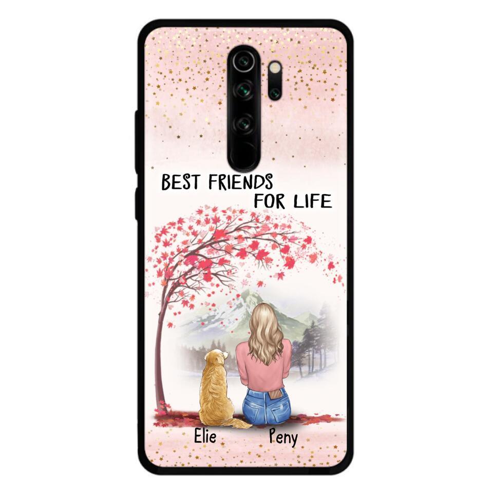 Personalized Pet Mom Phone Case - Mom With Up to 5 Pets - Best Friends For Life - Phone Case For Xiaomi, Oppo And Huawei