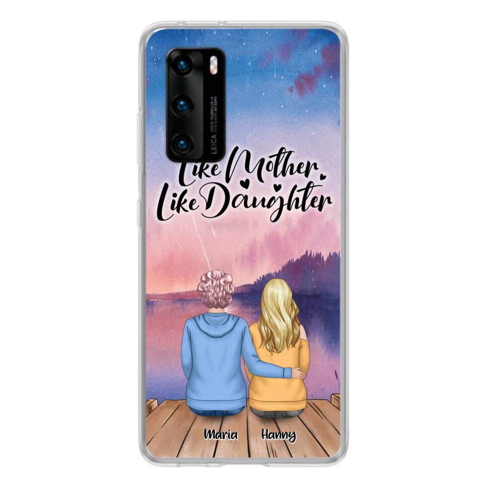 Personalized Mom Phone Case - Gifts For Dog Lovers With Up to 3 Dogs - Like Mother Like Daughter
