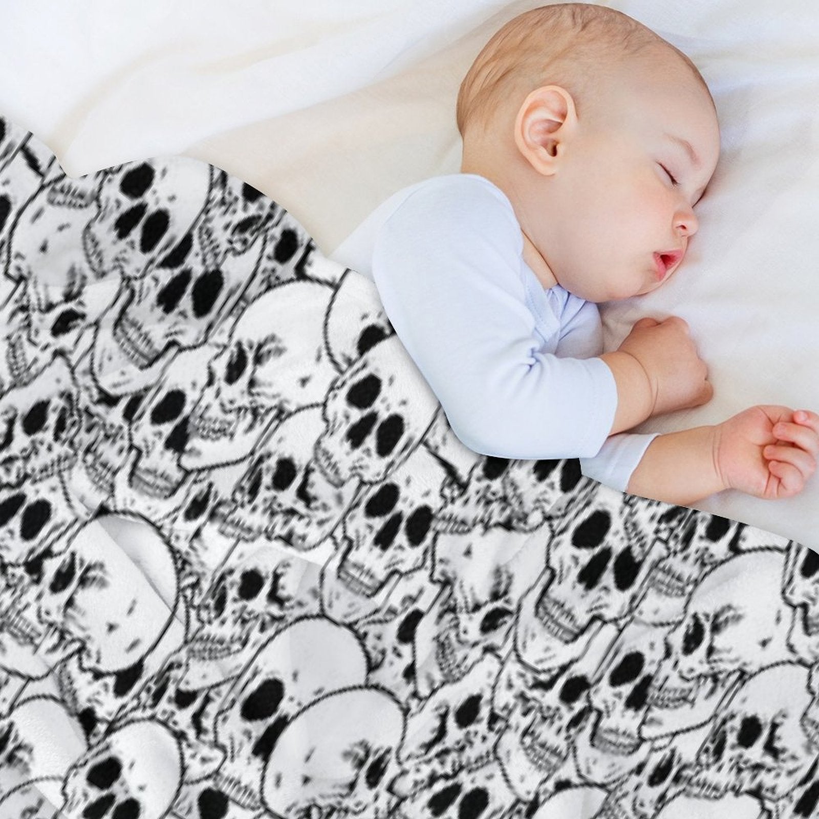Skulls Durable Throw Blanket