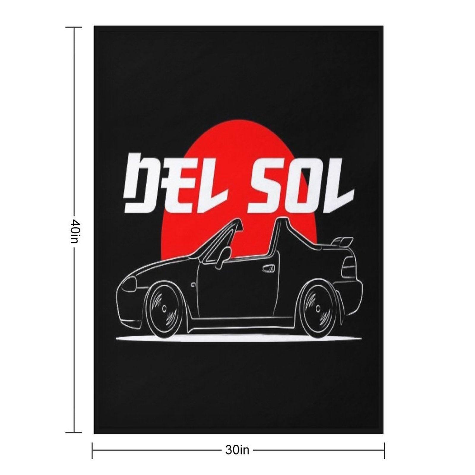 JDM Del Sol Throw Blanket