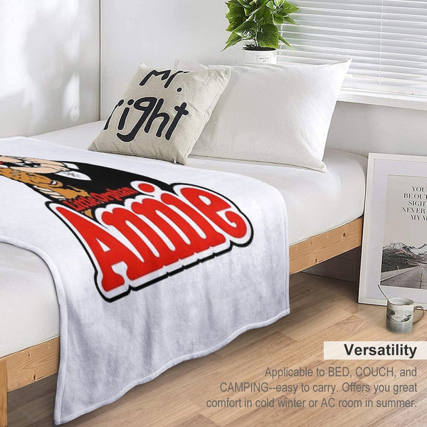 Little Orphan Annie Sustainable Throw Blanket