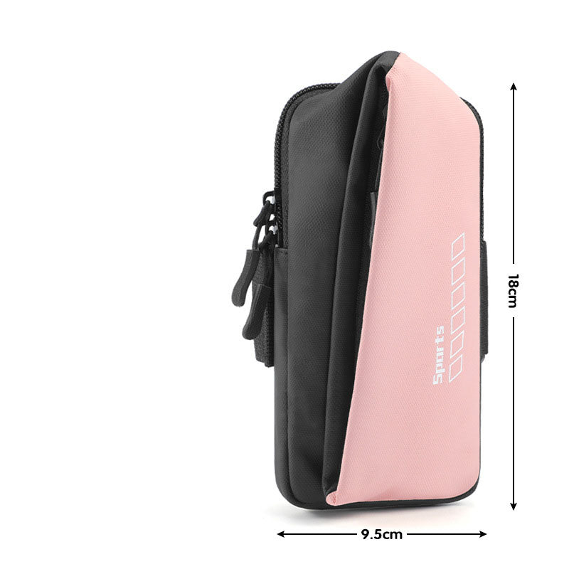Running Arm Bag for Men and Women Outdoor Sports Arm Cover Fitness Equipment Universal Mobile Phone Cover Wrist Bag Sweatproof