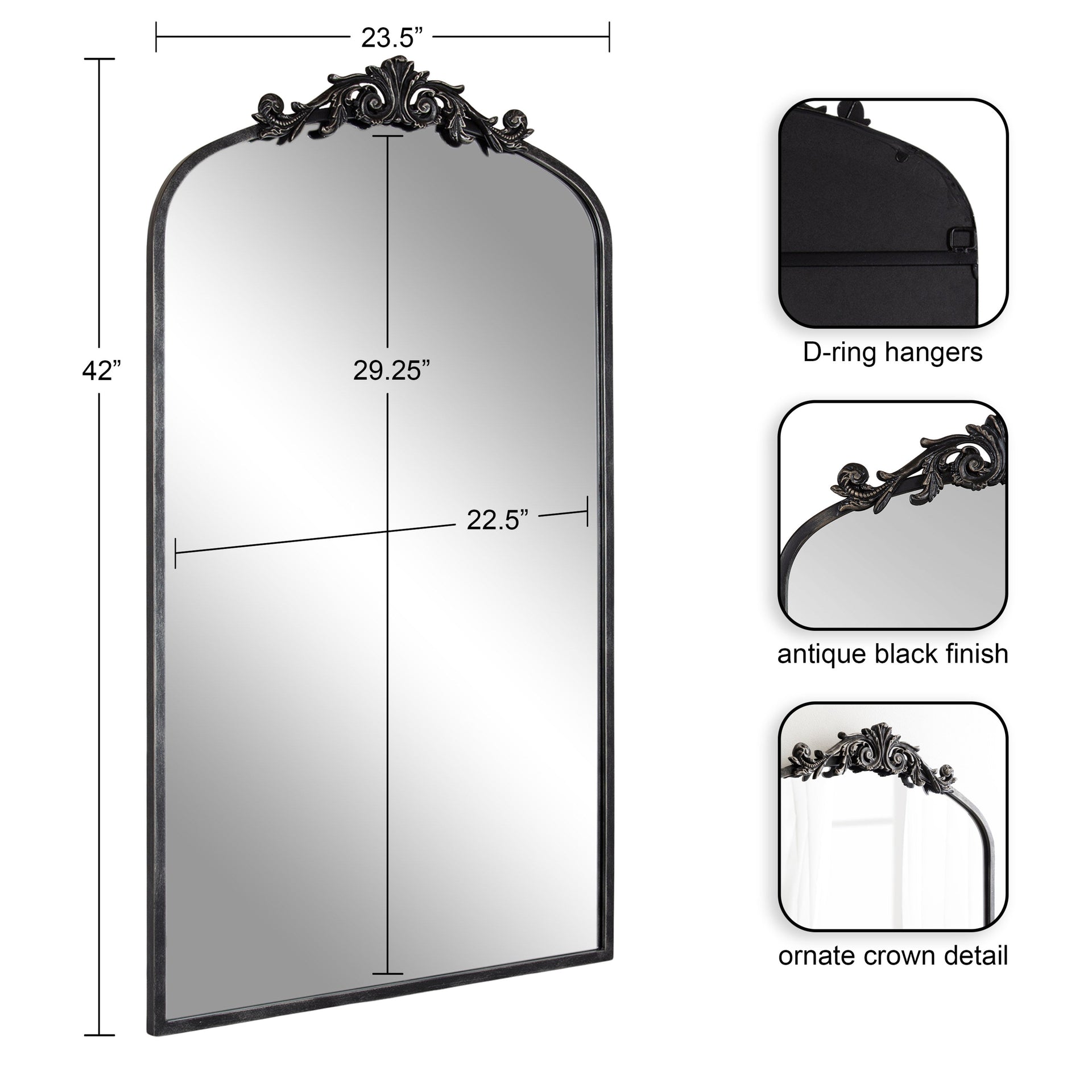 Arendahl Traditional Arch Mirror