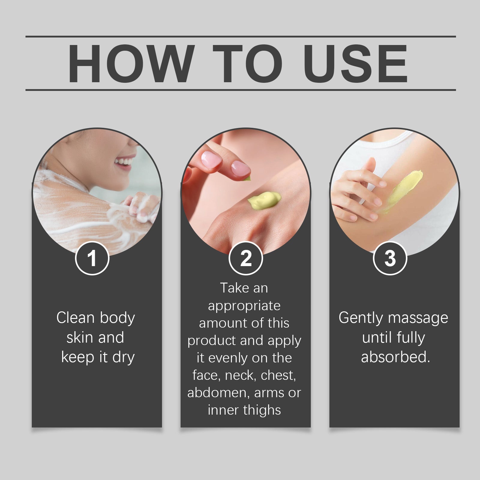 Yam Cream For Women Nourishing Cream Moisturizing Skin Hydrating Massage Balancing Body Care Cream