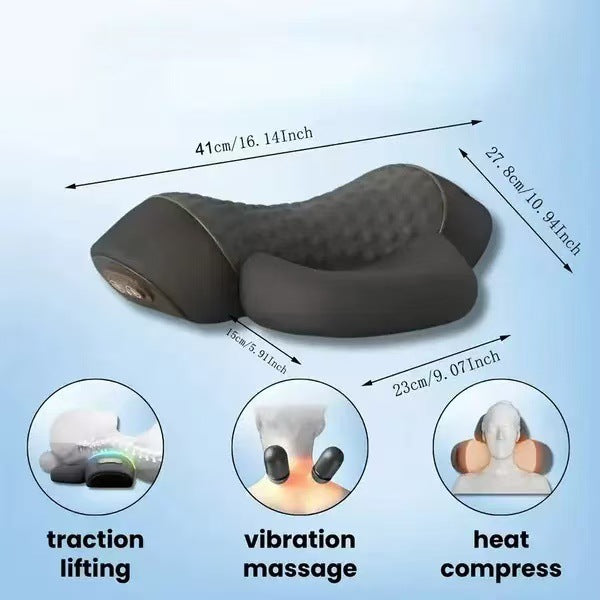 Cervical pillow protection vertebra sleep special massage spine non-tral heating compress
