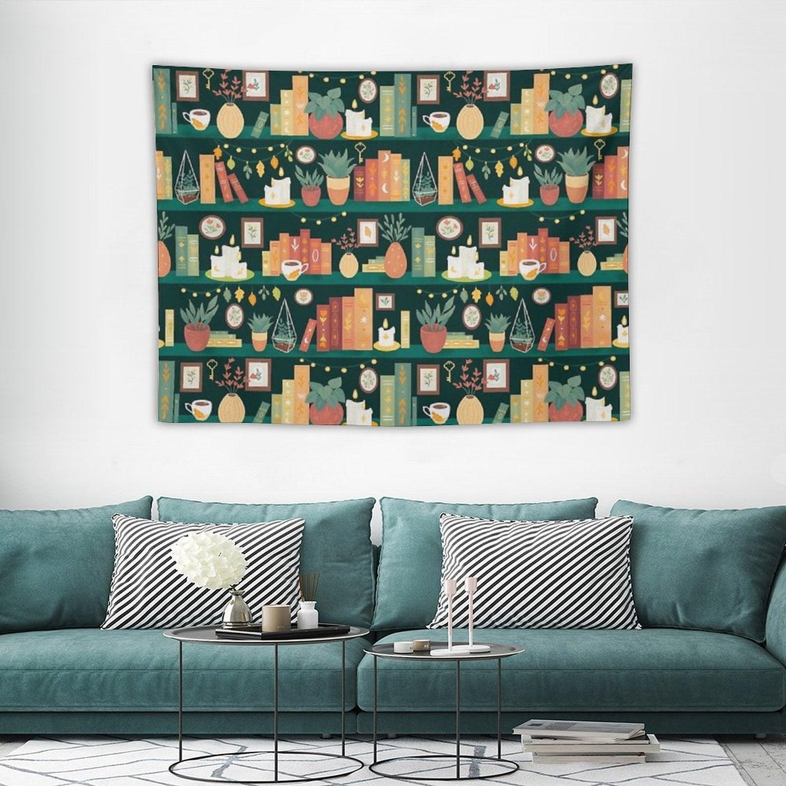 Hygge Library Tapestry