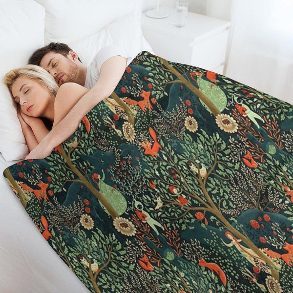 Whimsical Wonderland Throw Blanket