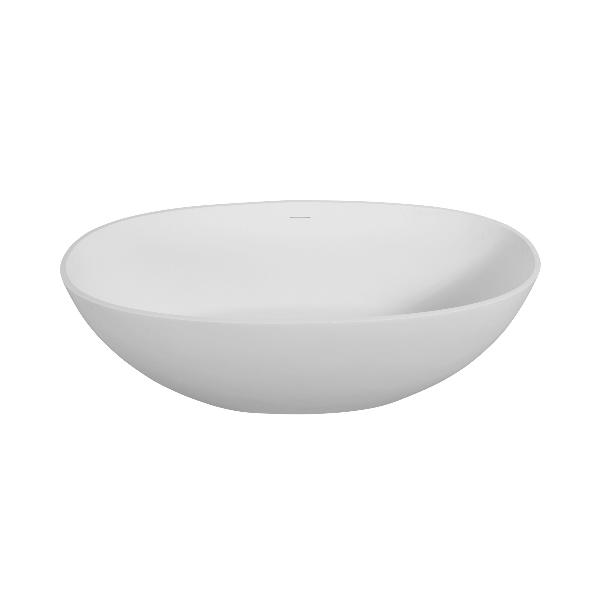 Virella 65-Inch Luxury Freestanding Soaking Bathtub With Overflow And Pop-Up Drain (SAK69451)
