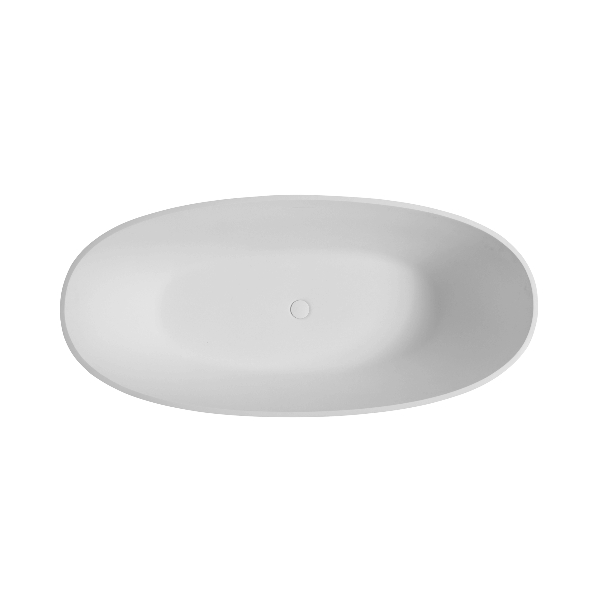 Virella 65-Inch Luxury Freestanding Soaking Bathtub With Overflow And Pop-Up Drain (SAK69451)