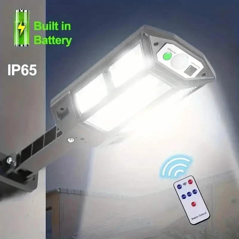 6500K Bright LED Solar Wall Light 3 Lighting Mode Light