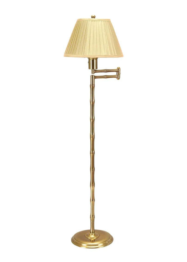 Pearson Brass bamboo Floor Lamp by Wildwood - Gifts for You 'n Me