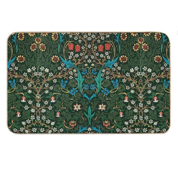 Blackthorn by William Morris, 1892 Bath Mat