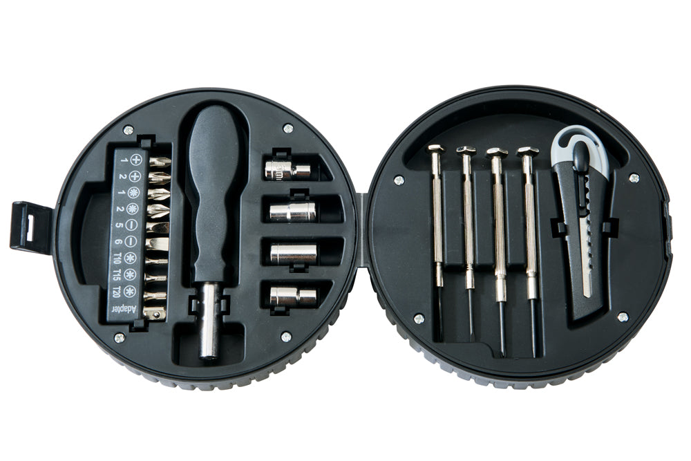 20 Piece Tool Set In Tire 2.25