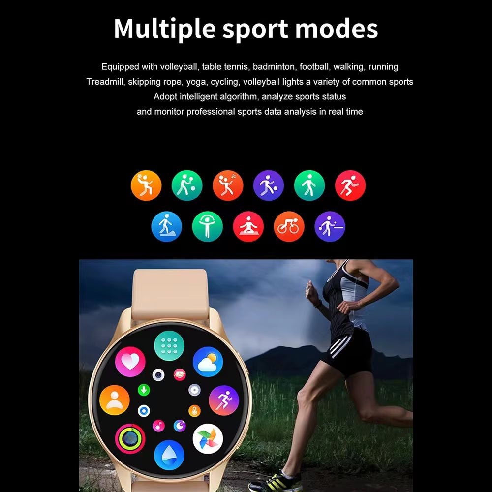 Glam Connect Smartwatch - Bluetooth Calls & Health Monitoring GOODSPHORIA.COM