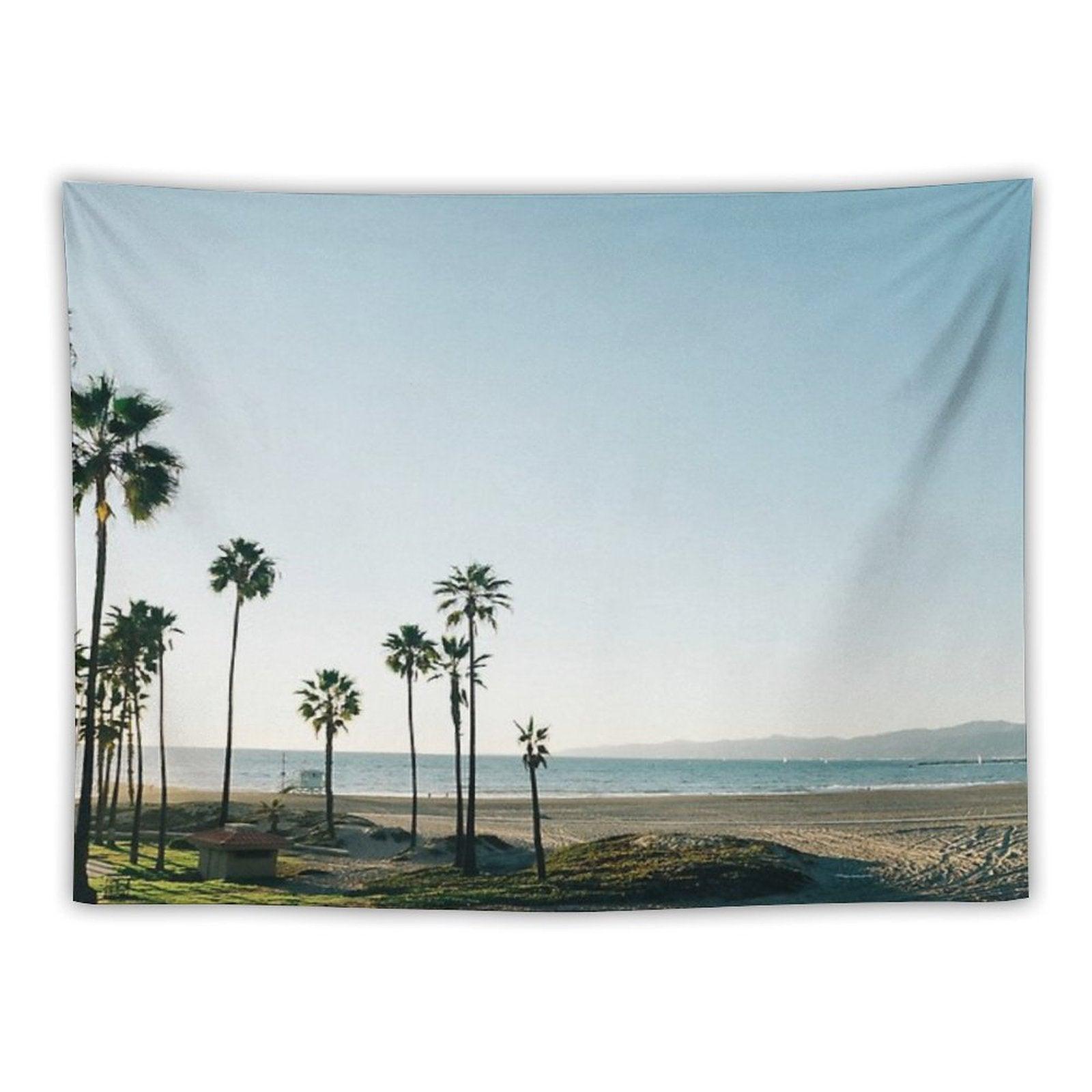 Southern California Palm Trees Tapestry