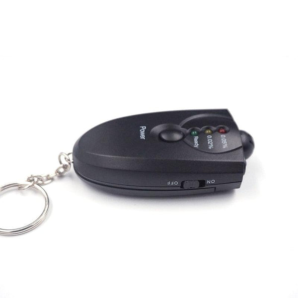 Mini Professional Digital Breathalyzer Key Chain Alcohol Tester Alcohol Breath Analyze Tester with flashlight