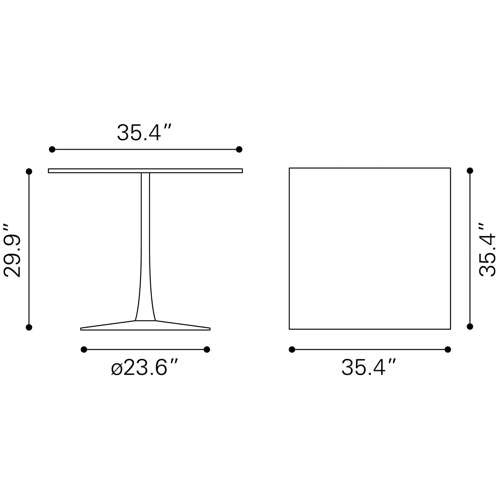 Molly Dining Table Black