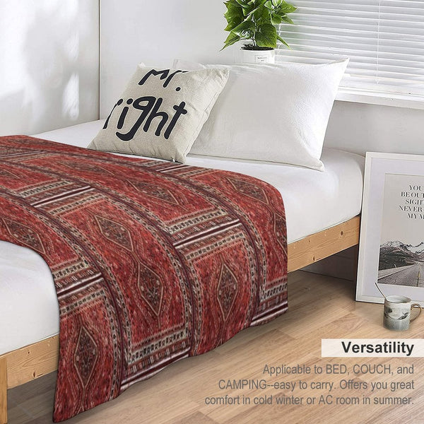 Carpet  Crawler #2 Velvety-soft Throw Blanket