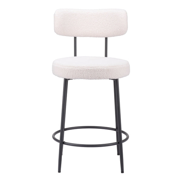 Blanca Counter Stool (Set of 2) Ivory