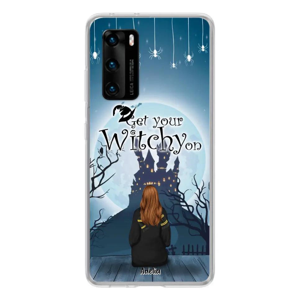 Personalized Witch Phone Case - Up to 4 Witches - Best Gift For Friends - Get Your Witchy on - Case For Xiaomi, Oppo And Huawei