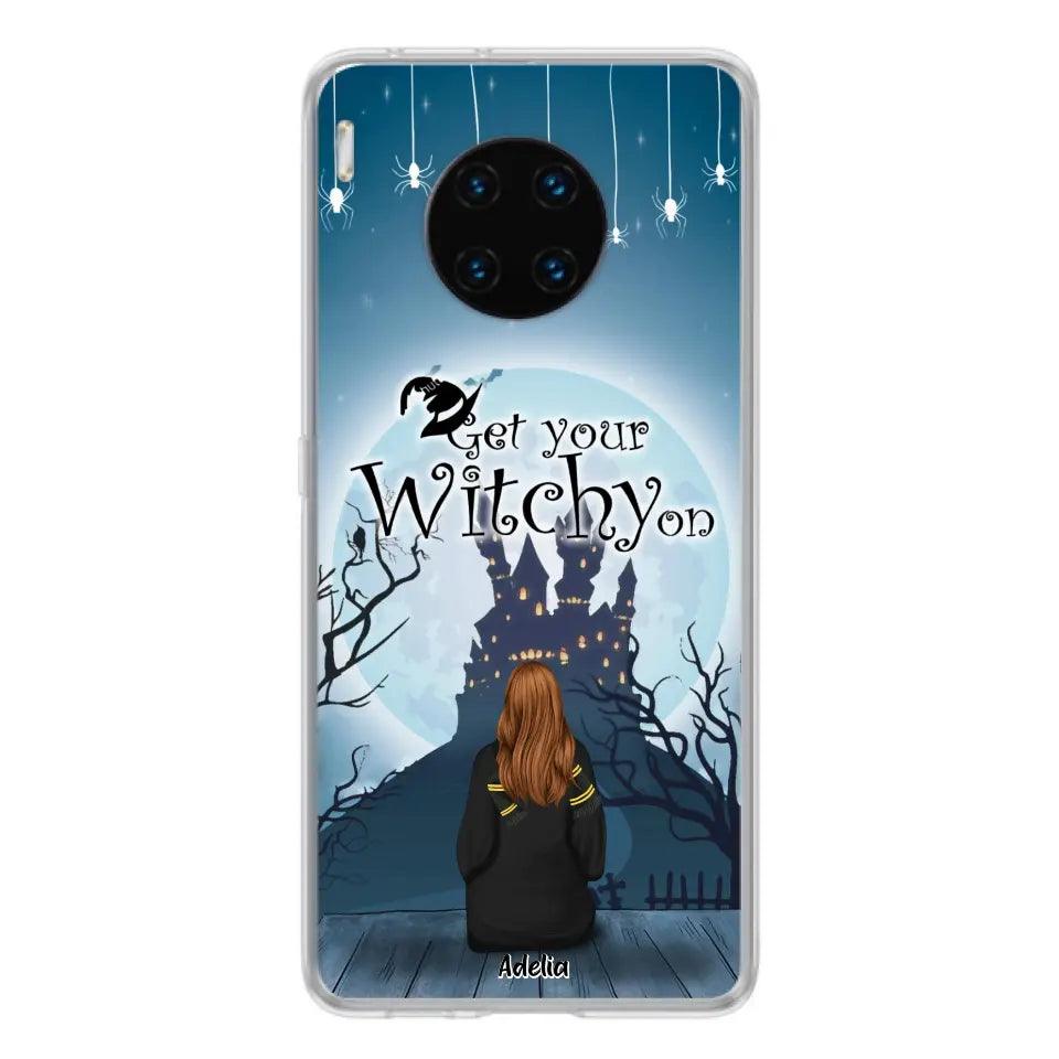 Personalized Witch Phone Case - Up to 4 Witches - Best Gift For Friends - Get Your Witchy on - Case For Xiaomi, Oppo And Huawei
