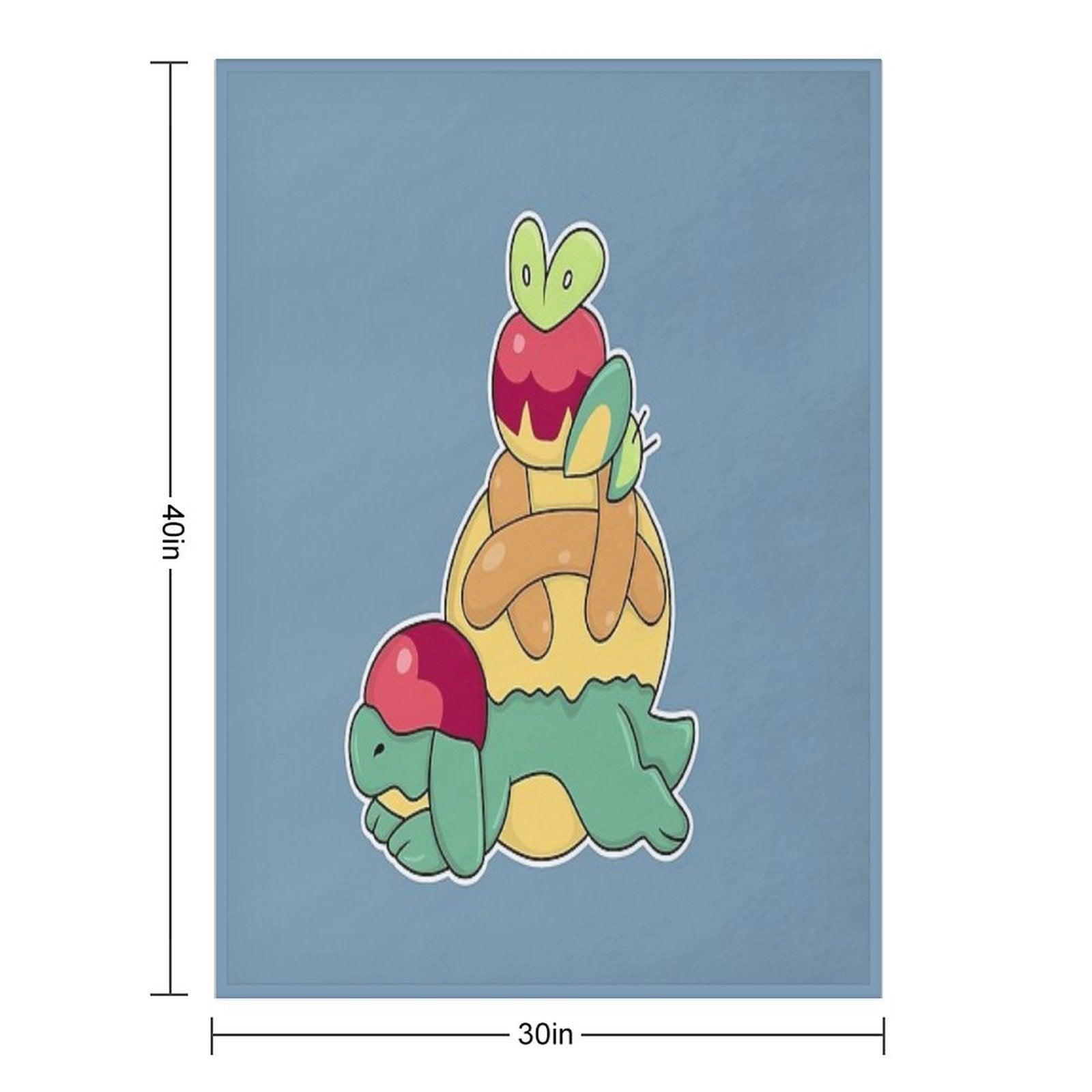 Appletun And Applin Throw Blanket