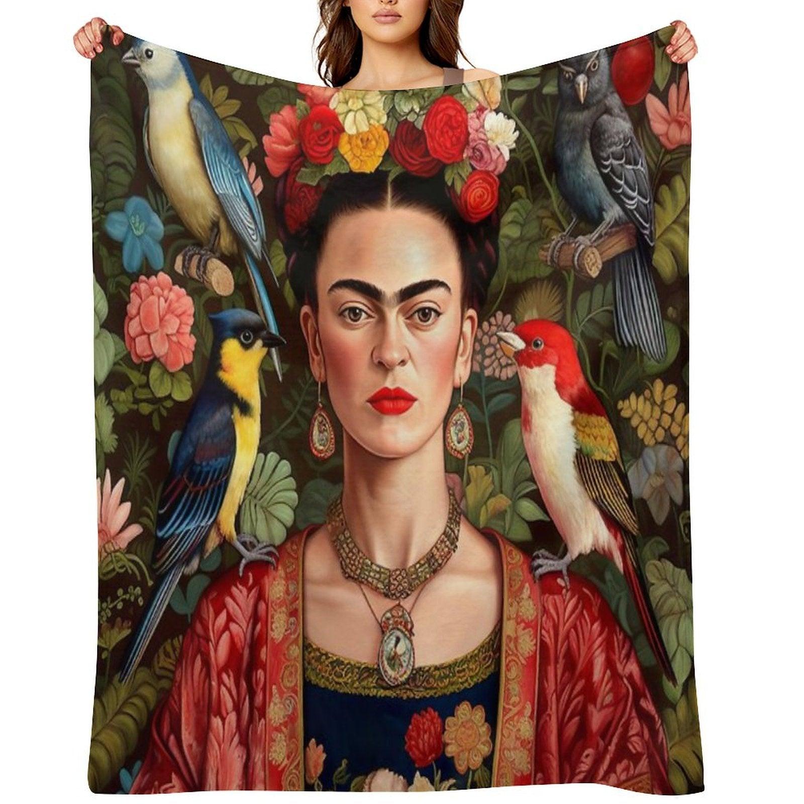 Frida Kahlo 7 Throw Blanket