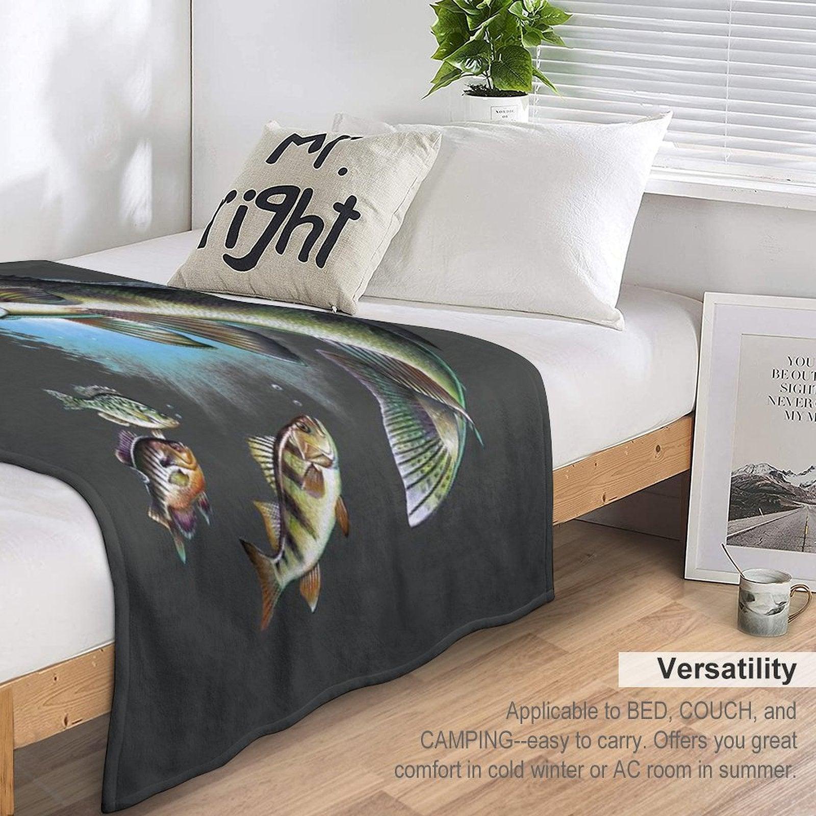 Walleye Throw Blanket
