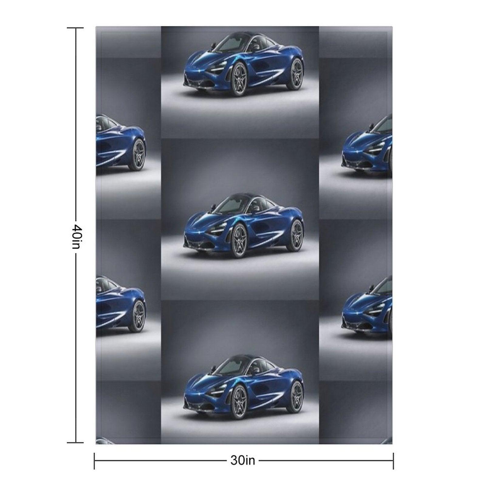 McLaren 720s Throw Blanket