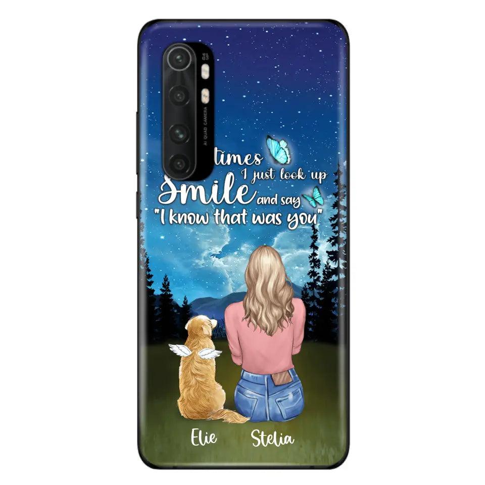 Personalized Lost Pet Mom Phone Case - Girl With Up to 4 Pets - Phone Case For Xiaomi, Huawei and Oppo - PU2YLV