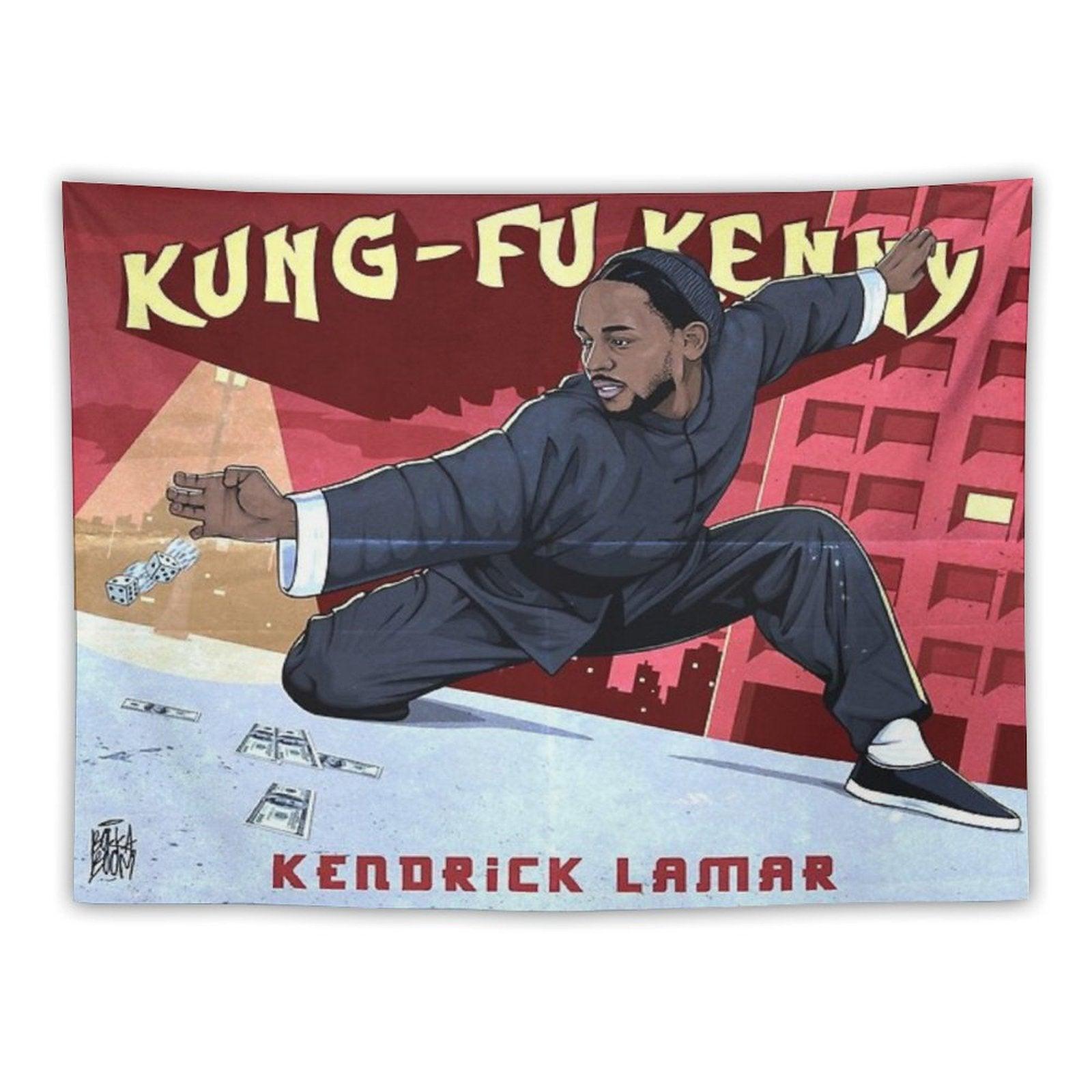 Kung Fu Kenny Tapestry