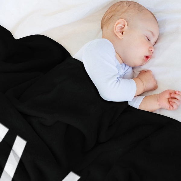 Evil Tv Show Title Eco-conscious Throw Blanket
