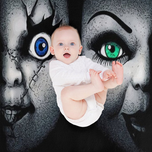 Bride of Chucky Compact Throw Blanket