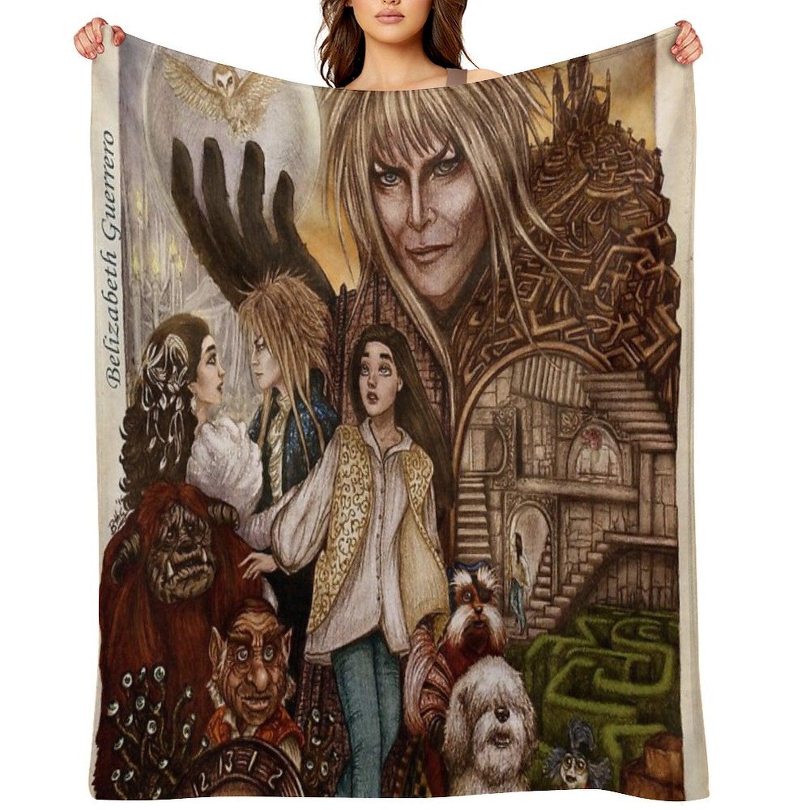 Labyrinth Throw Blanket