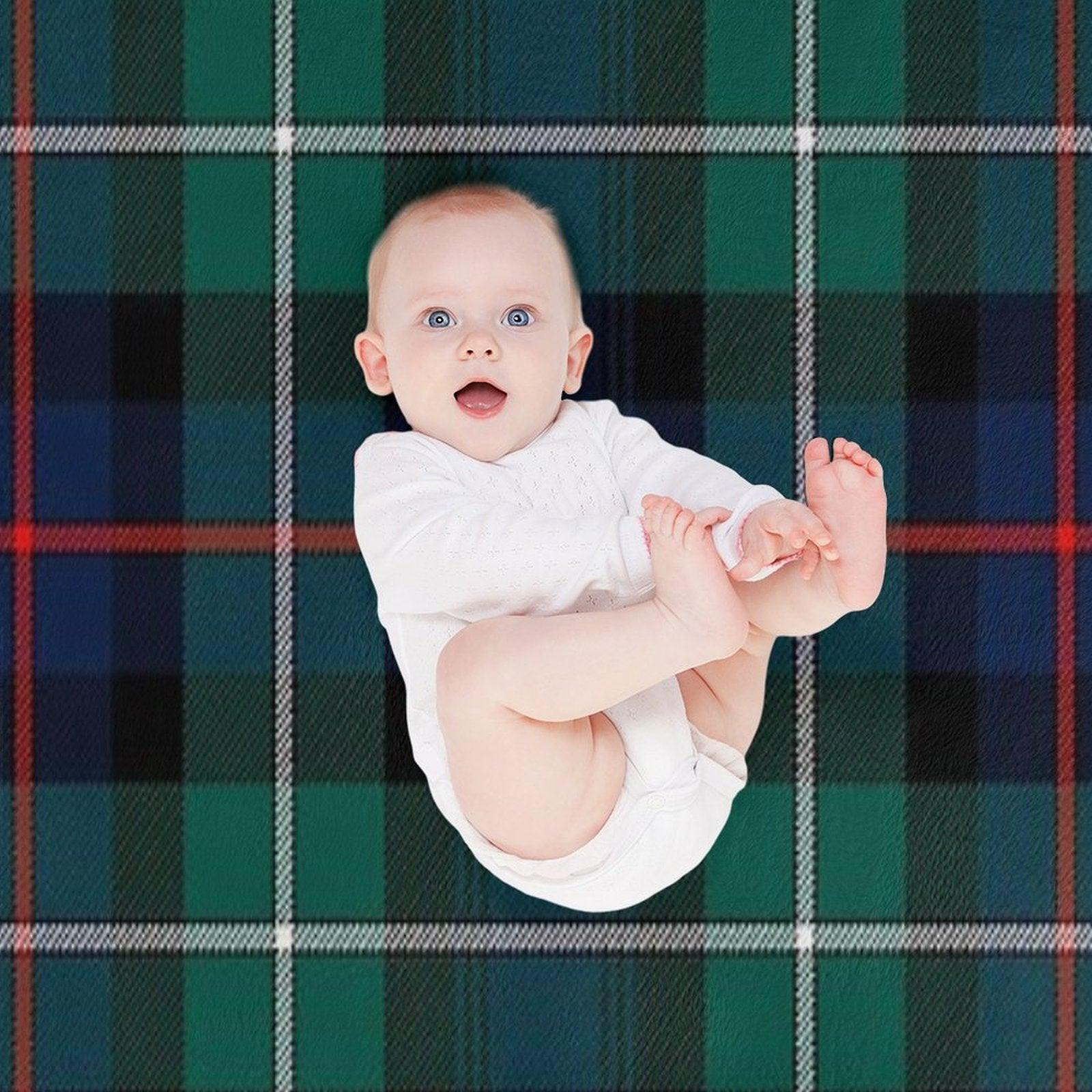 MacKenzie Modern Tartan Throw Blanket