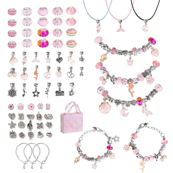 66-Pieces: Charm Bracelet Making Kit