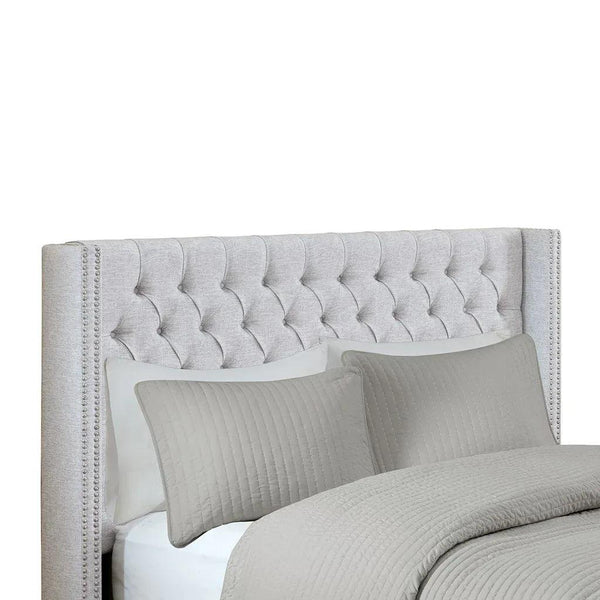 Amelia Upholstery Grey Headboard by Madison Park - Gifts for You 'n Me