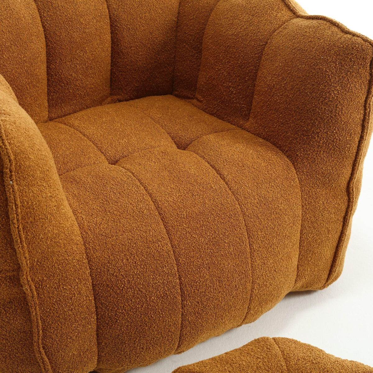 Soft Bean Bag Chair with High Resilient Foam