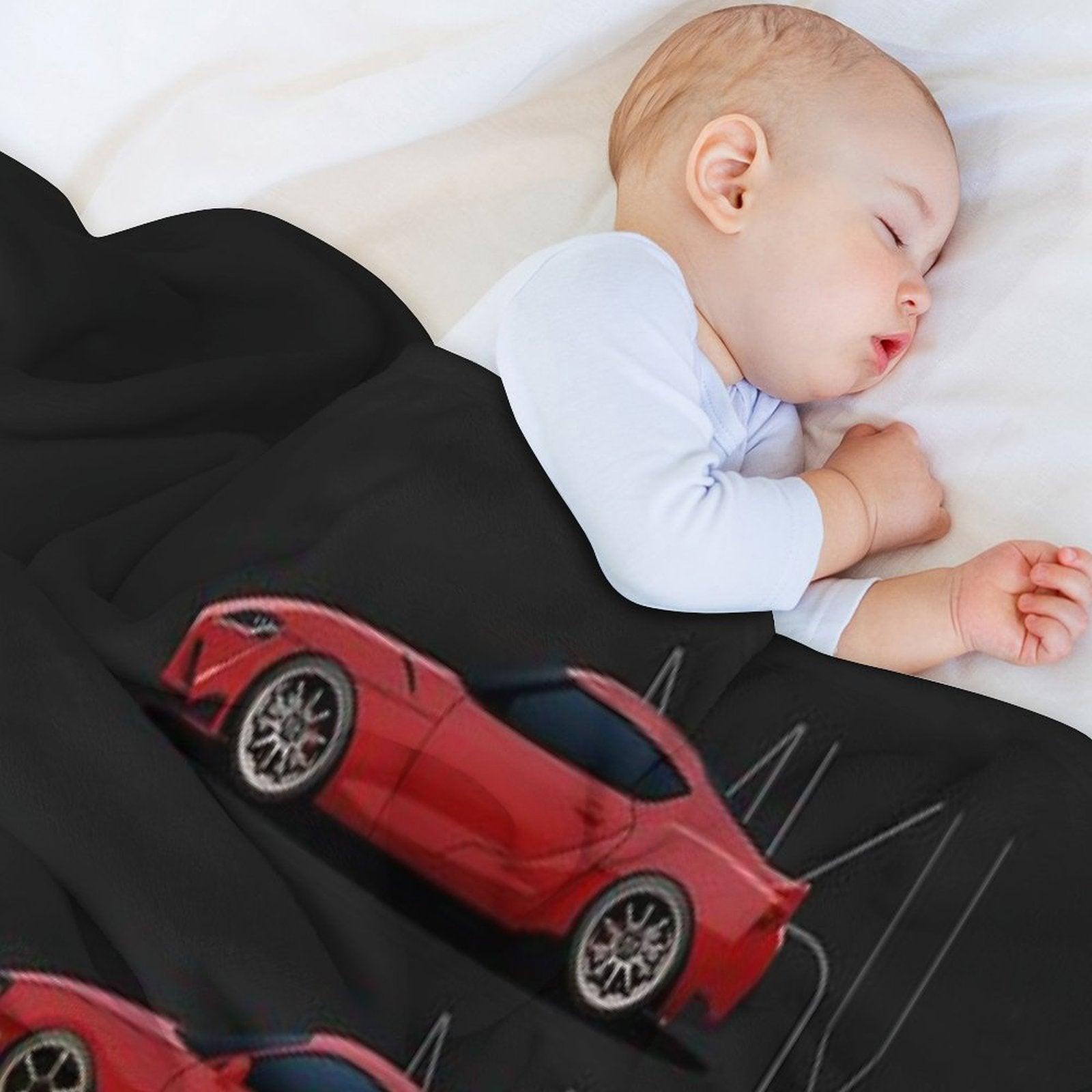 Toyota Supra Generations Throw Blanket