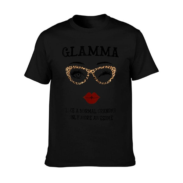 Glamma Like Normal Grandma Only More Awesome Leopard T-Shirt