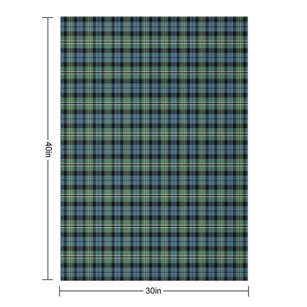 Clan Melville Tartan Throw Blanket